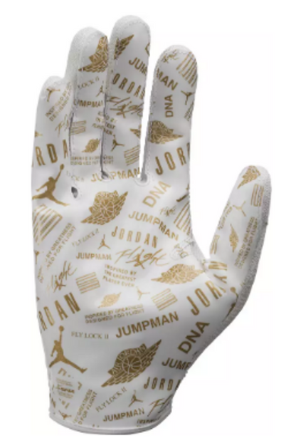 Nike Jordan Fly Lock II Football Gloves, Size Large