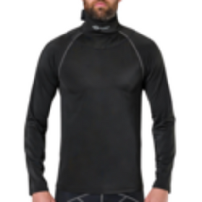 SHOCK DOCTOR Ultra Compression Hockey Long Sleeve Shirt With Integrated Neck Guard
