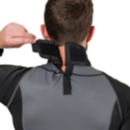 SHOCK DOCTOR Ultra Compression Hockey Long Sleeve Shirt With Integrated Neck Guard