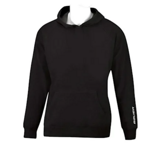 Bauer Core Fleece Hoodie- Youth Small, Black