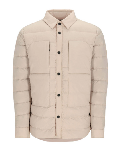 Obermeyer Explorer Mens Down Shirt - Cement - Small