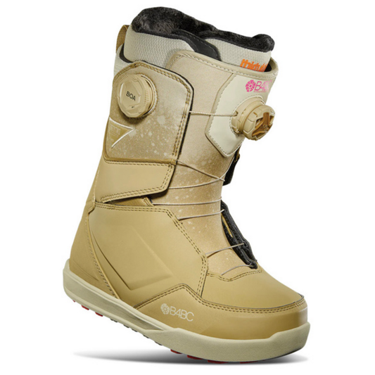 ThirtyTwo W's Lashed Double Boa B4BC Snowboard Boots '23 | Women's 6.5 | Tan