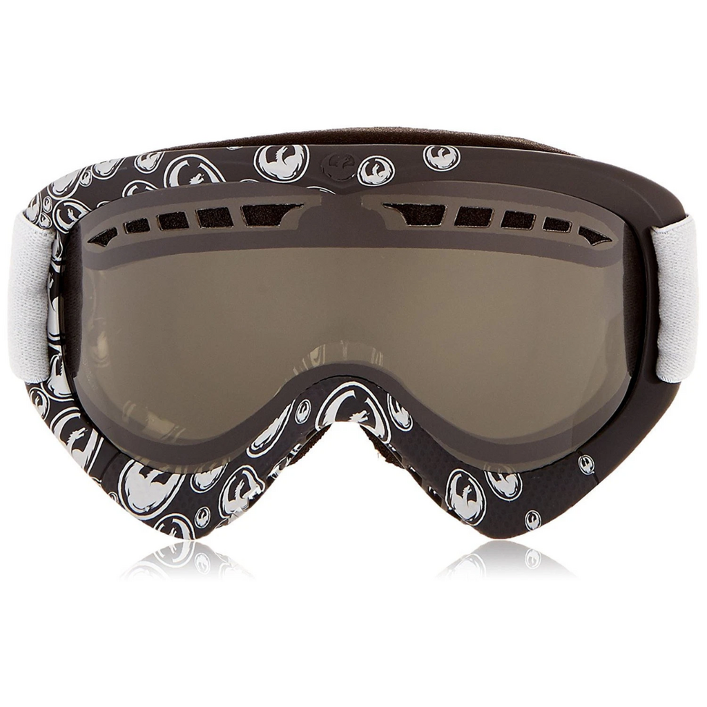 Dragon Alliance DXs Goggles | Ski/Snowboard | Grey Icon | Smoke | Kids OSFM
