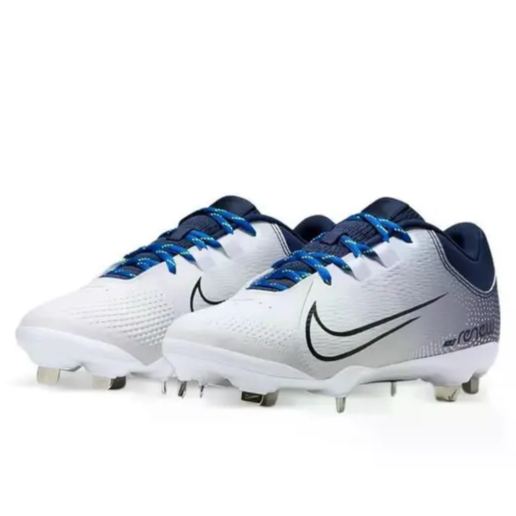 Nike HyperDiamond 4 Pro Metal Softball Cleats | Women's 8.5 | Midnight Navy/Black-White-Volt