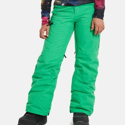 Burton Exile Boy's Cargo Ski/Snowboard Pants | Size: XS | Galaxy Green