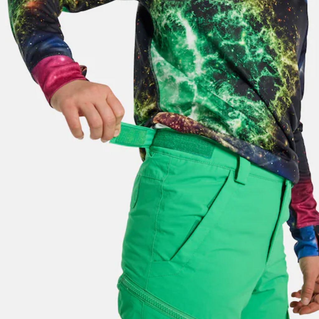 Burton Exile Boy's Cargo Ski/Snowboard Pants | Size: XS | Galaxy Green