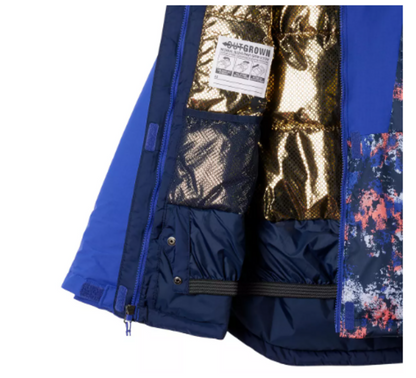 Columbia Girls Mighty Mogul III Printed SKi/Snowboard Jacket - Size Large