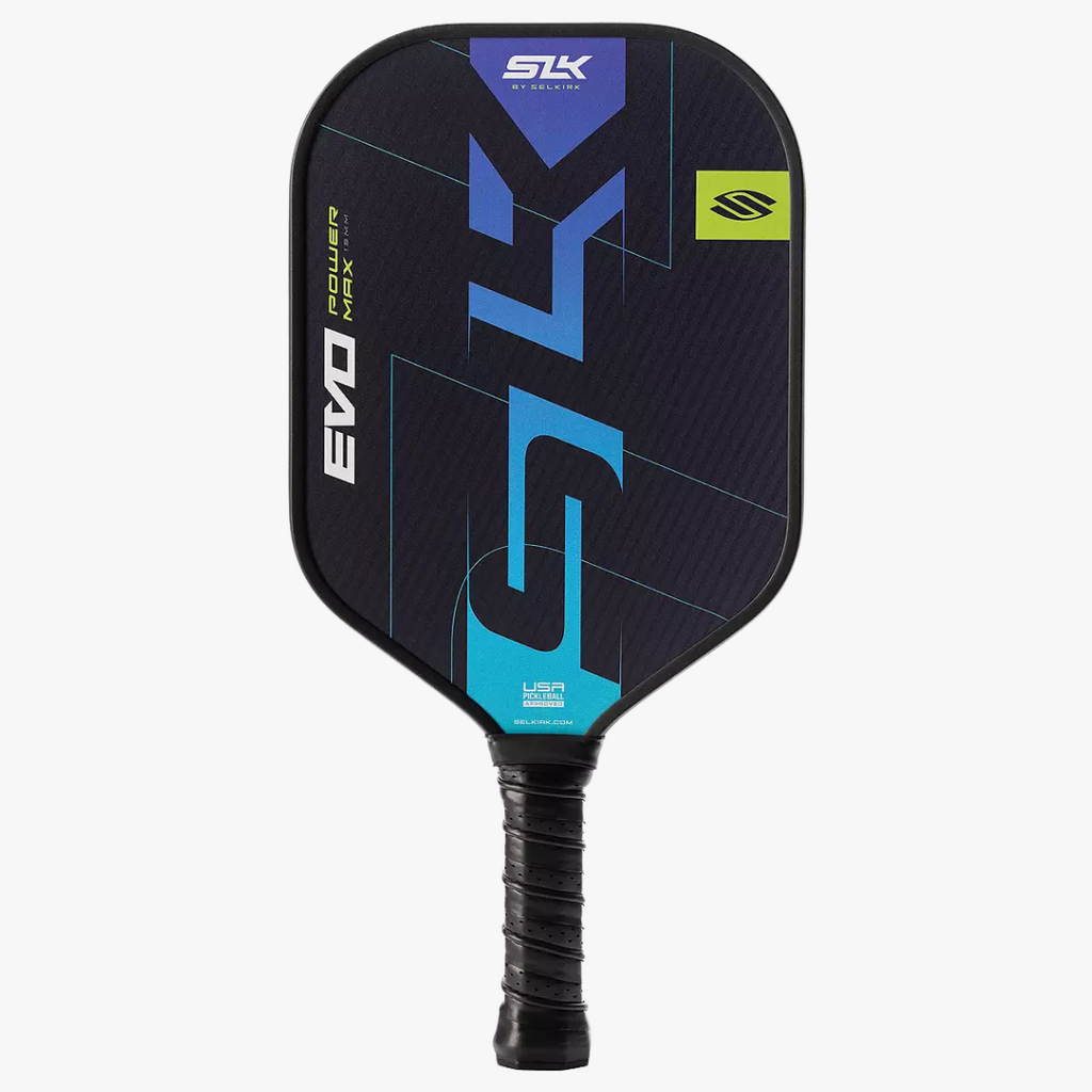 Selkirk SLK Evo Power Max Carbon Fiber Pickleball Paddle | 13mm | Blue