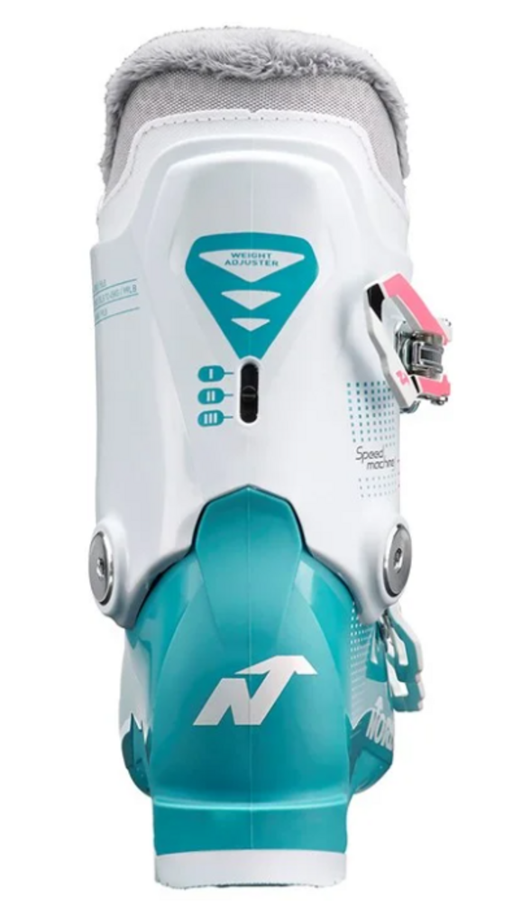 2026 Nordica Speedmachine J3 Girls Ski Boots - Size 23.5