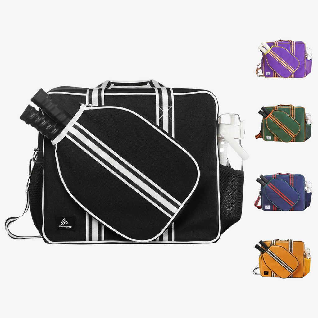 Pickleball Insulated Cooler Bag w/ Shoe Bag | Jungle Green | Fenewgaga