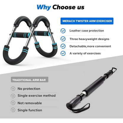 Twister Arm Trainer | 60-110lb Adjustable Workout Equipment