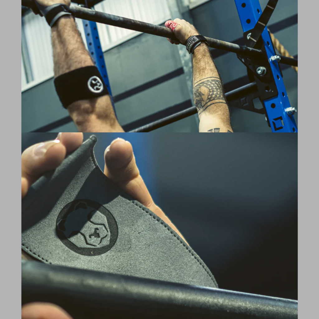 Mammal Strength V3 Gymnastic Hand Grips | Large | Weight Lifting Bar Grips