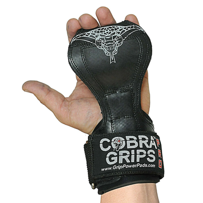 Grip Power Pads Cobra Grip Pro Skull Weight Lifting Gloves | One Size