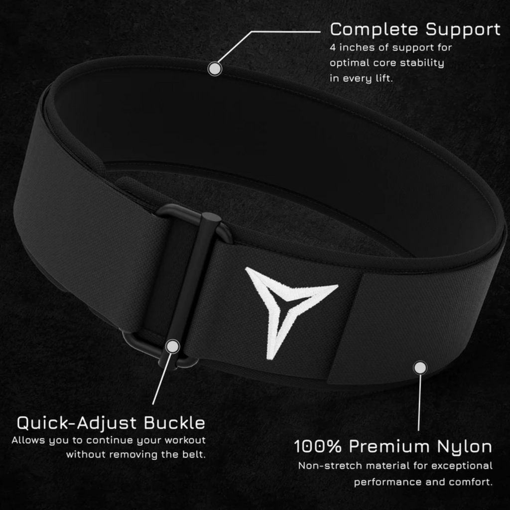 Breaking Limits Weight Lifting Belt | Large | Black