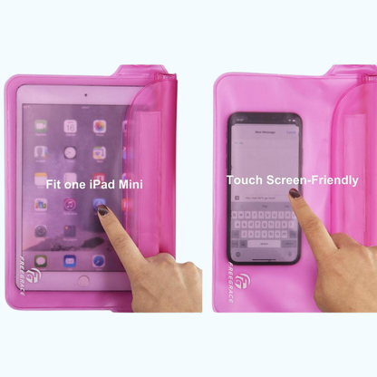 FreeGrace Waterproof Waist Pack - Set of 2 | Pink & Black | Adjustable Straps