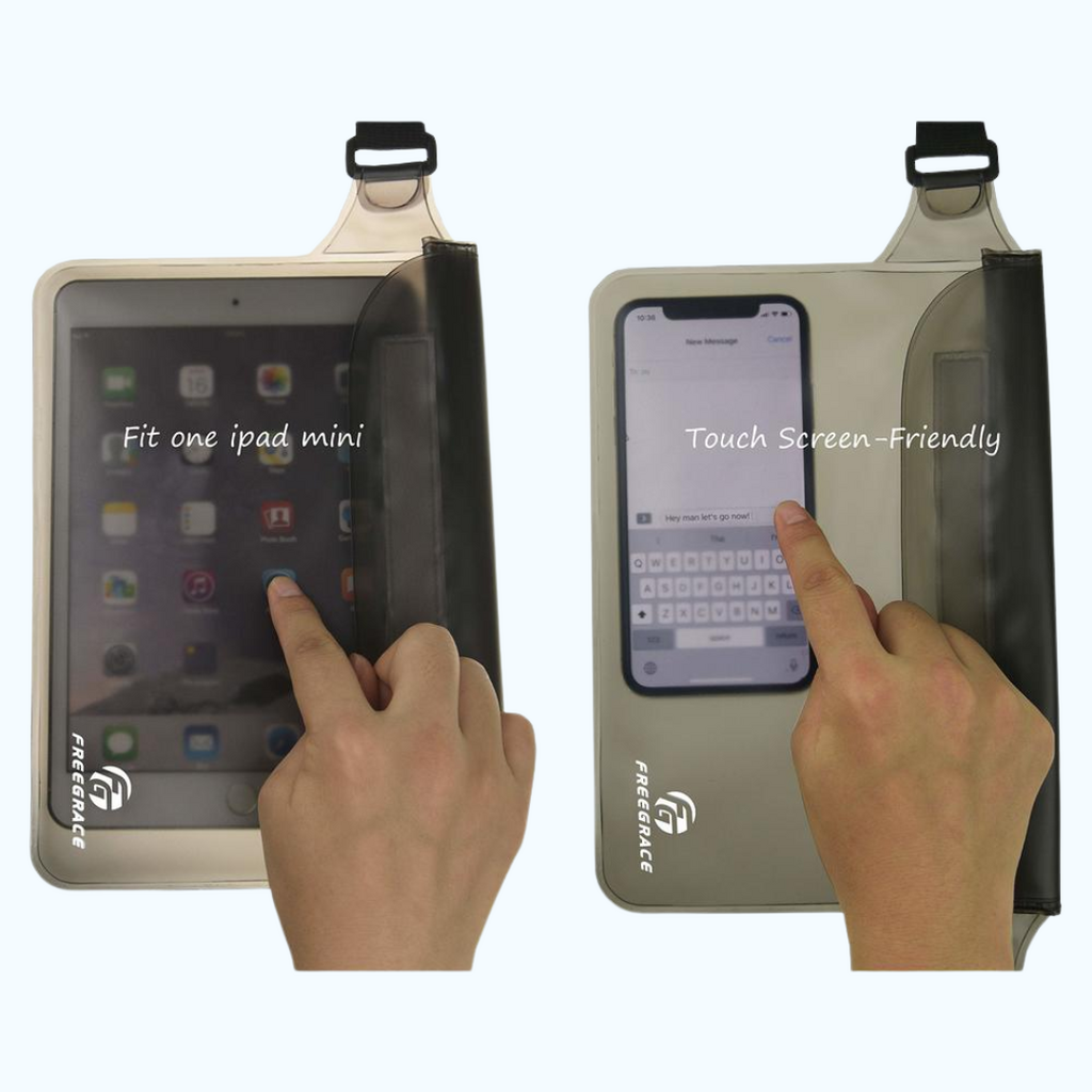 FreeGrace Waterproof Pouch w/ Adjustable Waist Strap & Phone Case