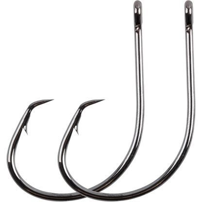 VATEICO High Carbon Steel In-line Circle 9/0 Fishing Hooks 60 Pack