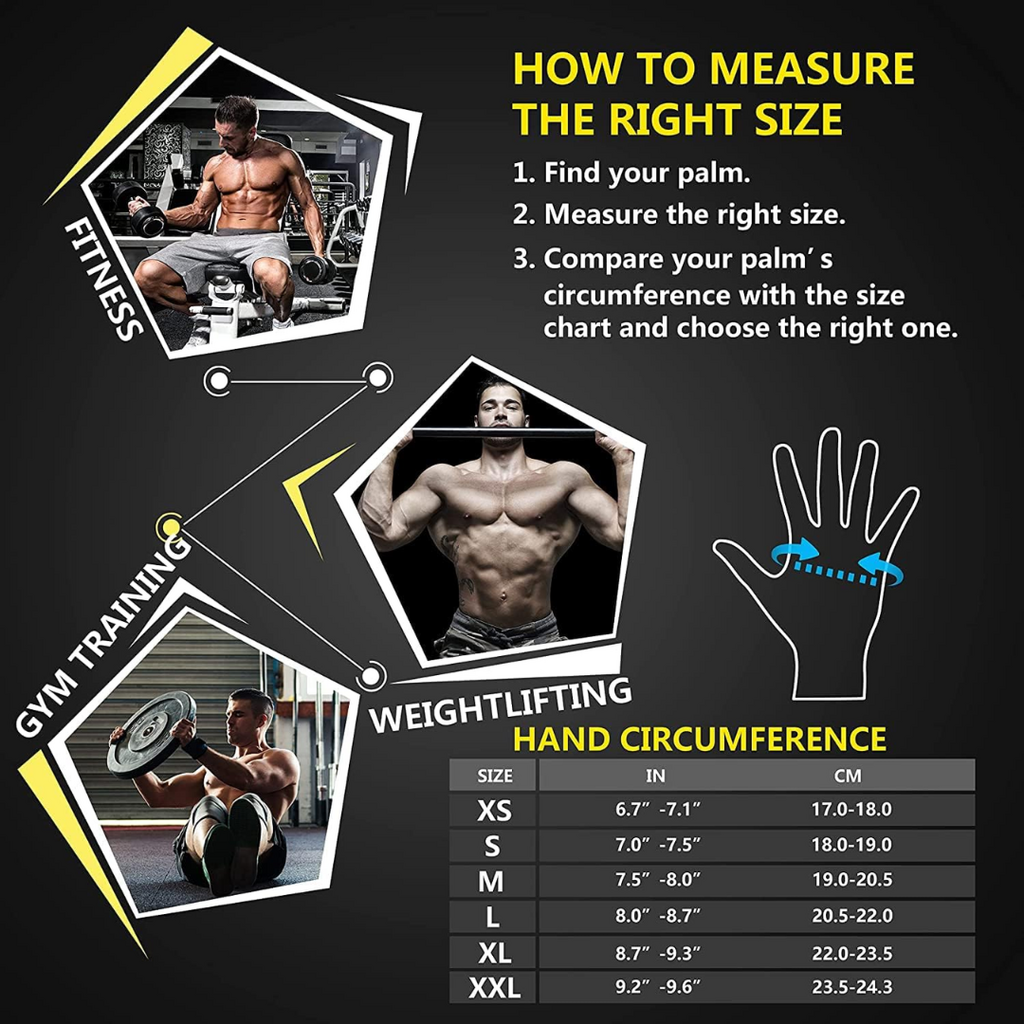 Ihuan Ventilated Weight Lifting Workout Gloves with Wrist Wrap Support | X-Small | Orange