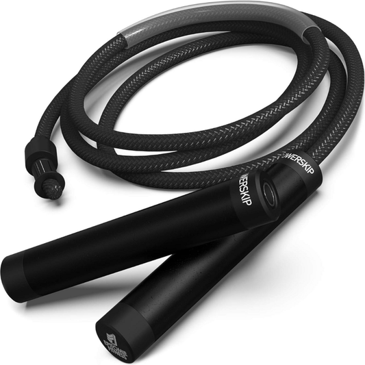 Epitomie Fitness Heavy Jump Rope | Weighted Rope & Steel Handles | Adjustable Cable