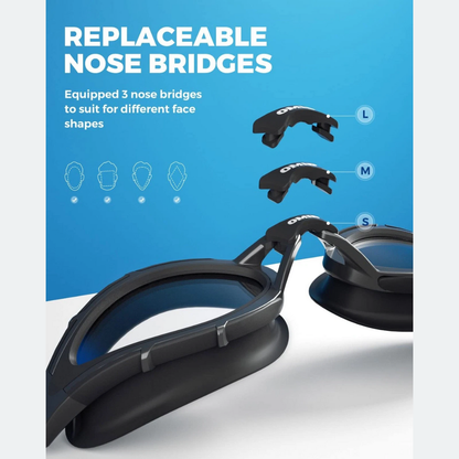 Omid Swimming Goggles | P1 Non-Polarized/Polarized | Adult