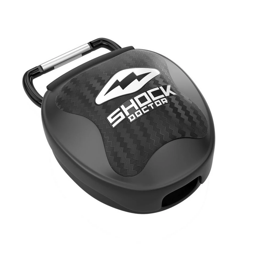 Shock Doctor Chrome Black Mouthguard Case