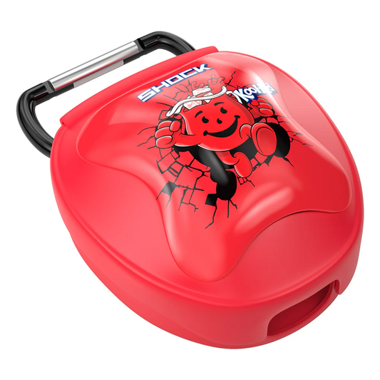 Shock Doctor Kool-Aid Cherry Red Mouthguard Case