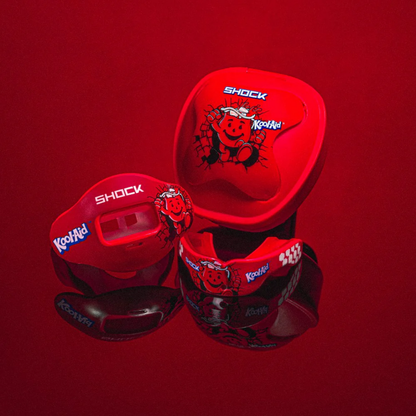 Shock Doctor Kool-Aid Cherry Red Mouthguard Case