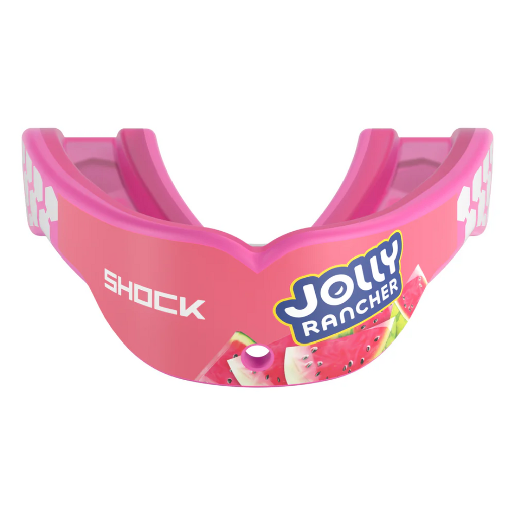 Shock Doctor Jolly Rancher Gel Max Power Flavor Fusion Mouthguard - Blue Raspberry - Adult (Age 11+)