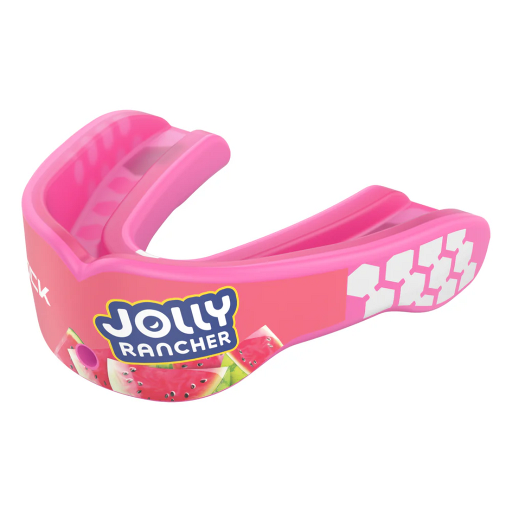 Shock Doctor Jolly Rancher Gel Max Power Flavor Fusion Mouthguard - Blue Raspberry - Adult (Age 11+)