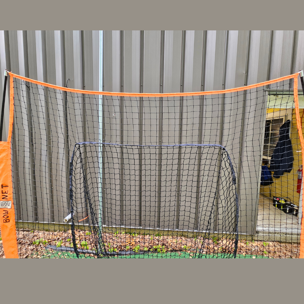 BowNet 7'x7' Big Mouth Portable Training Net | Used