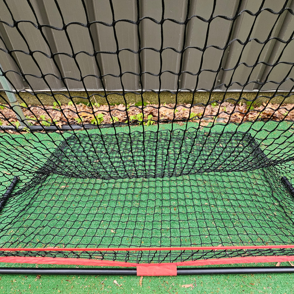 PowerNet Baseball/Softball Training Net | 5' x 5' | Red | Used