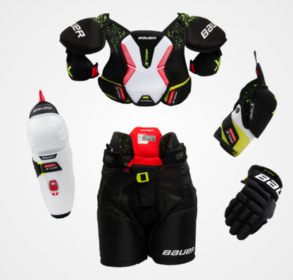 Bauer Vapor X-Tend Adjustable Hockey Kit - Youth (ages 3-9)