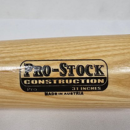Franklin Pro-Stock Pro Model Natural Wood Baseball Bat | 31" | 27oz | 2-1/4" Barrel Dia.