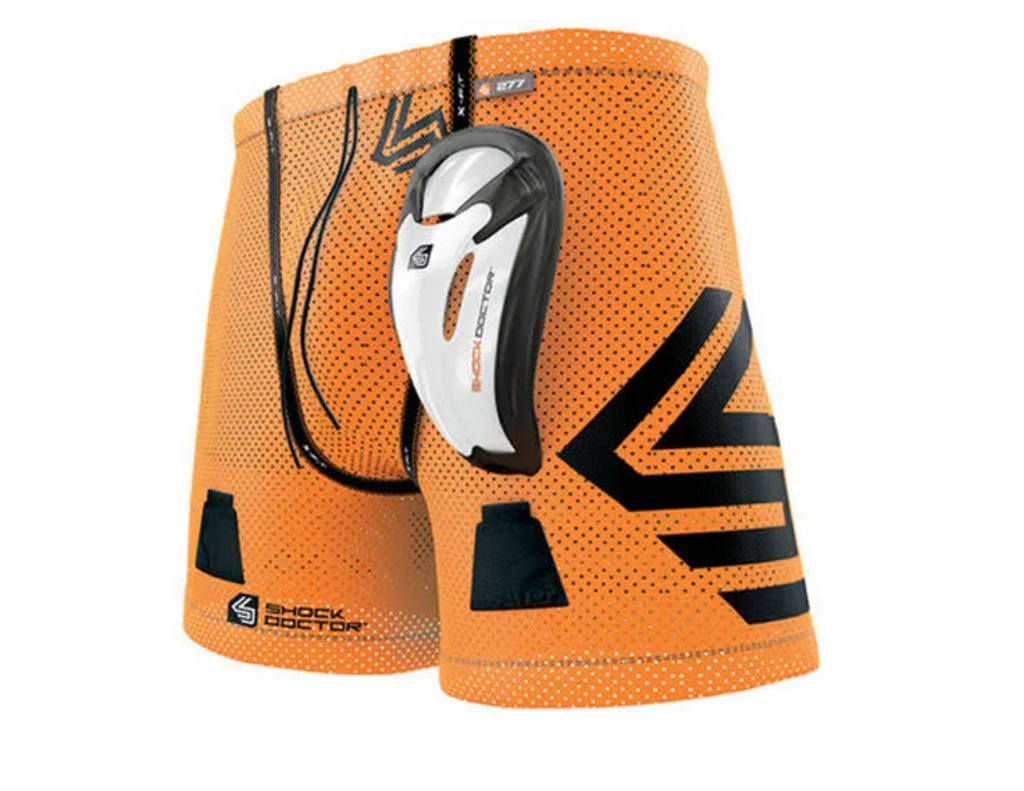 Shock Doctor 277 Loose Fit Jock w/Flex Cup | Mens Hockey Shorts | Small