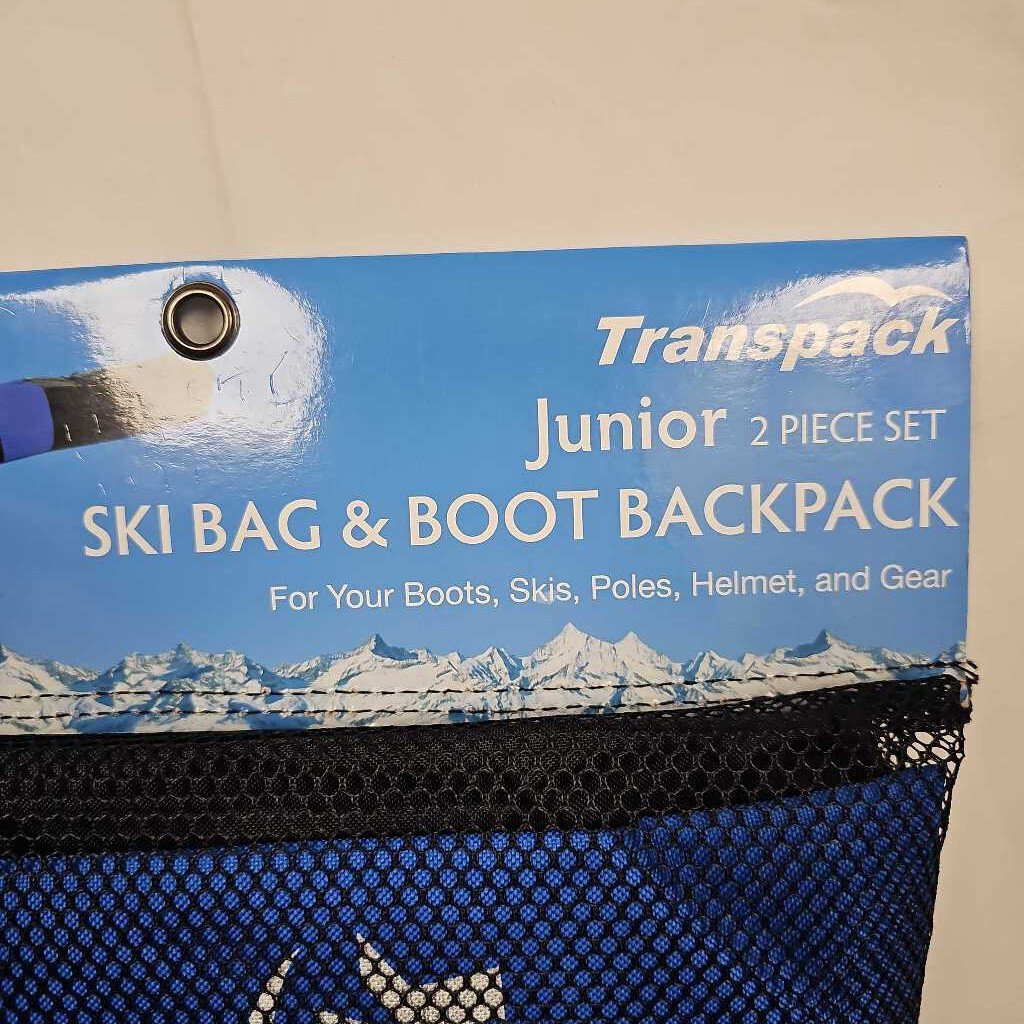 Transpack Junior Ski & Boot Bag 2 Piece Set
