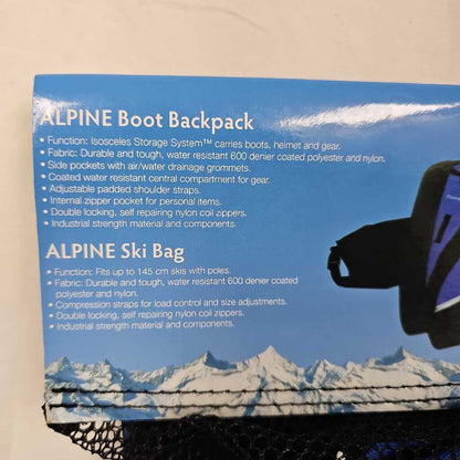 Transpack Junior Ski & Boot Bag | 2 Piece Set | Blue