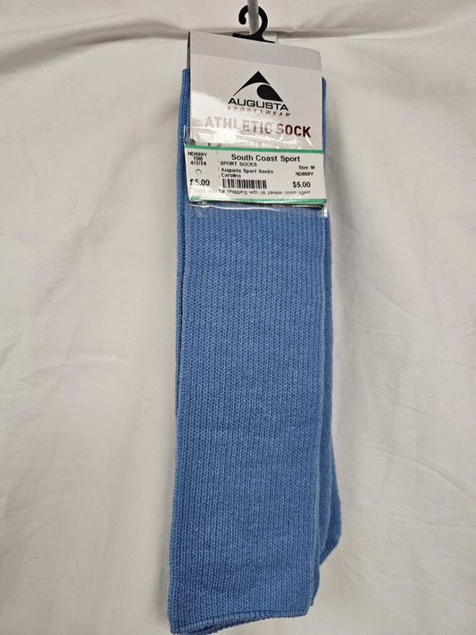 Augusta Sport Socks, Light Blue, Medium