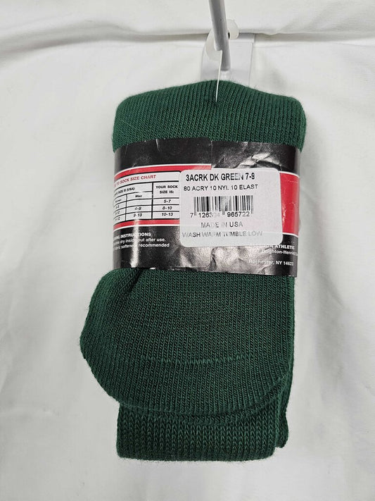 Alleson Sport Socks, Green, Small