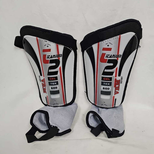 VKM Gel Tek 600 Soccer Shin Guards, Size Youth