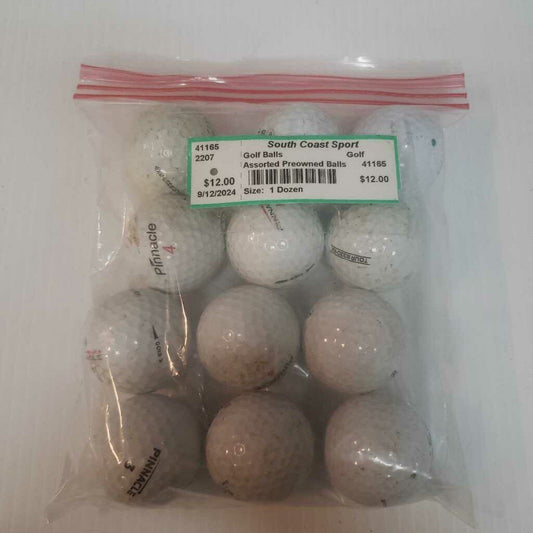 Assorted Preowned Balls