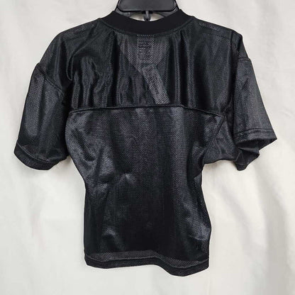 Alleson Junior Football Practice Jersey, Black, Size: Jr XS