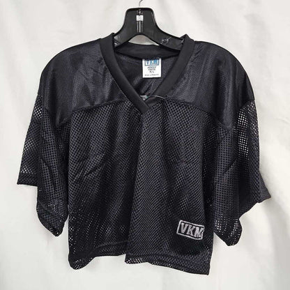 VKM Venus Junior Football Practice Jersey, Black, Size: Jr M/L
