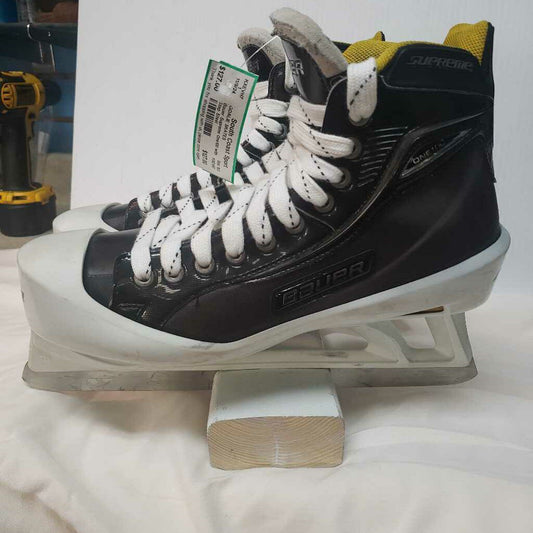 Bauer Supreme One100 Senior Goalie Skates with Step Steel, Size 1.5