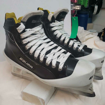 Bauer Supreme One100 Senior Goalie Skates with Step Steel, Size 1.5