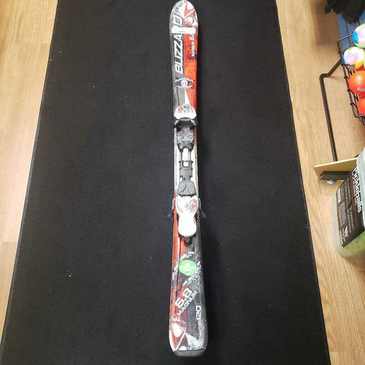 Blizzard Magnum 6.8 with bindings, 120cm