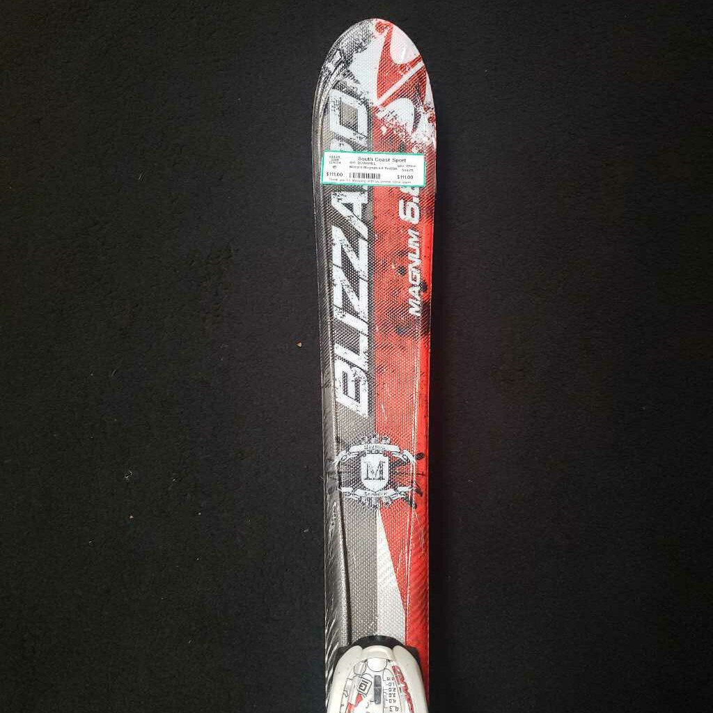 Blizzard Magnum 6.8 with bindings, 120cm