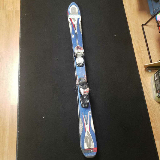 K2 Camanche Jr skis with bindings, 112cm