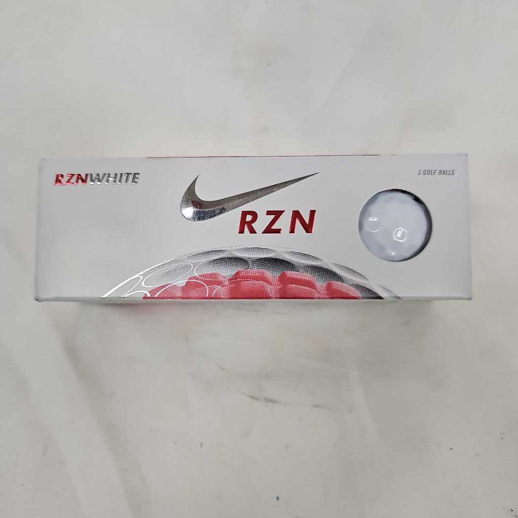 Nike RZN White golf balls 3 pack