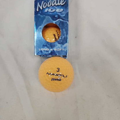 Maxfli Noodle Ice golf balls, 3 Pack