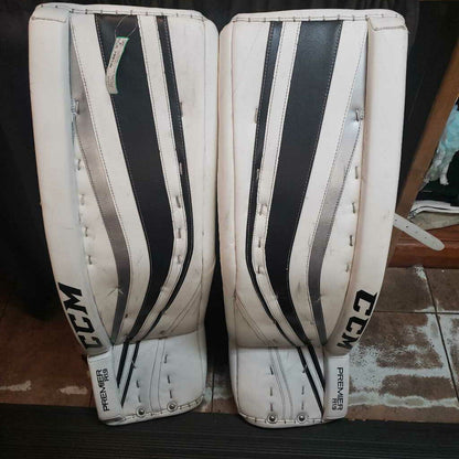 CCM Premier R1.9 Senior Goalie Leg Pads, 35" +2"